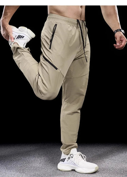 Refined Joggers - Tan