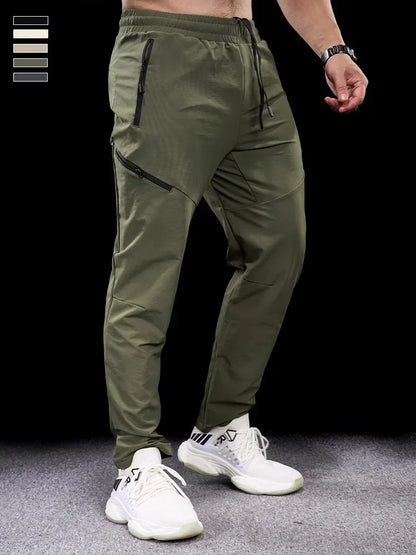 Refined Joggers - Army Green