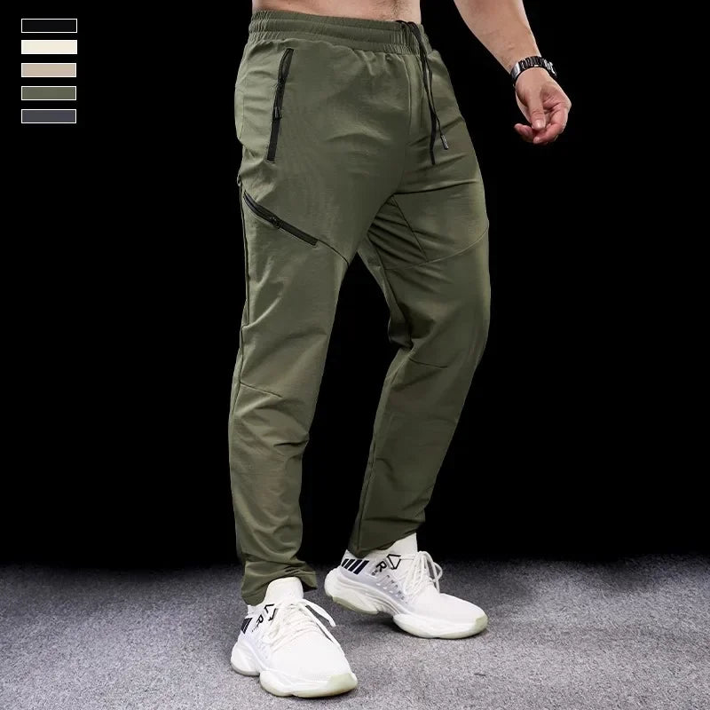 Refined Joggers - Army Green